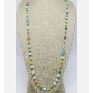 New Christopher & Banks beautiful pastel spring colors necklace